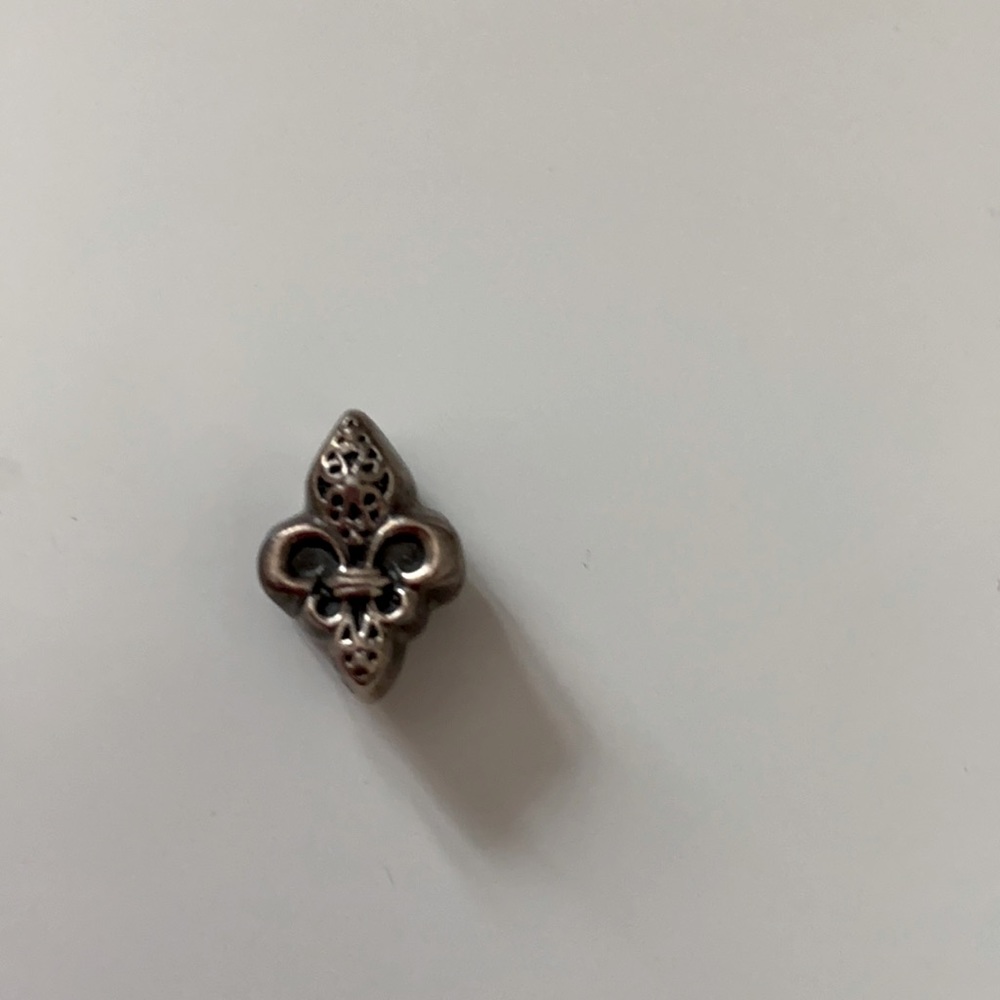 Fleur de lis 925 silver charm